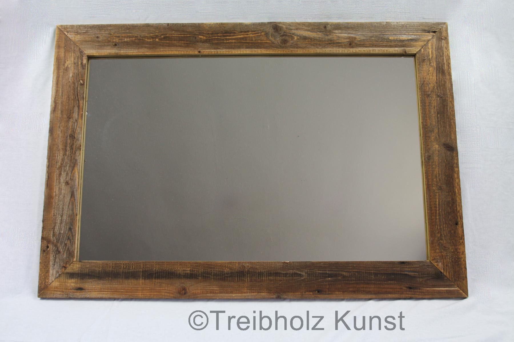 Große Treibholz-Wandspiegel-Dekor, großer Bodenspiegel in voller Länge,  bodenlanger Spiegel, Holzboden-Spiegel groß, über Kamin-Kunst - .de